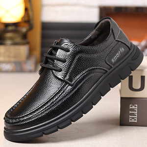 Mocasines de Vestir para Hombre, Zapatos de Negocios de Cuero PU, Antideslizantes, Transpirables, Resistentes al Agua, Cómodos y Duraderos para Oficina y Bodas - Product Image 3
