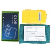 Reflectómetro de dominio de tiempo óptico GPON SC FC LC UPC/APC SM MM OTDR caja de Cable de lanzamiento de fibra óptica para probar Cable de fibra óptica