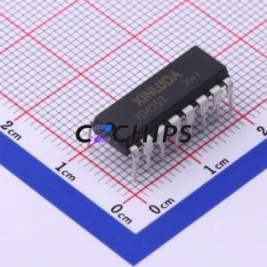 Contador/divisor de chip IC de circuito integrado XD4553 DIP-16 original y nuevo - Product Image 1