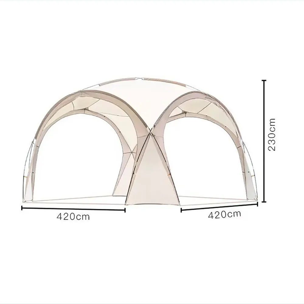 Vender Bem Hight Qualidade Outdoor Canopy Tent,4.2m Portátil Grandes Tendas para Eventos Outdoor Tendas Waterproof Camping Família