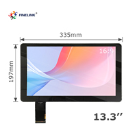 FINELINK OEM/ODM PCAP Precision Touch Pen Compatible Pantalla táctil capacitiva de 13,3 pulgadas Ideal para estaciones de trabajo de diseño gráfico