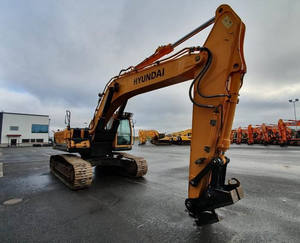 Excavatrice sur chenilles multifonctionnelle d'origine coréenne d'occasion Hyundai HX220HD Moteur Yanmar Pompe à engrenages à haut rendement Roulement en bon état - Product Image 2