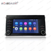 Autoradio 9 pouces 7 pouces 2006-2009 Android GPS DVD Stéréo de voiture Vidéo multimédia avec GPS Unité principale de voiture pour Porsche Cayenne 955 957
