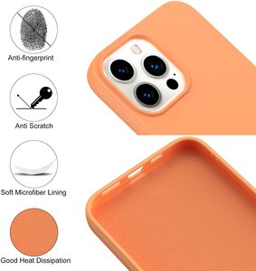 Sensation de peau Silicone Liquide Téléphone étui pour <span class=keywords><strong>iphone</strong></span> 11 12 13 14 Pro Max XR X XS MAX Plus SE Couverture de Téléphone Portable - Product Image 2