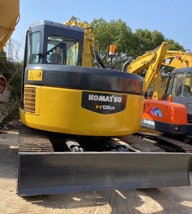 Bon marché Le Japon a utilisé la pelle sur chenilles Komatsu PC128US 13 tonnes pour des travaux de construction de haute qualité et de bonne performance Shanghai - Product Image 6