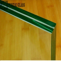 Verre feuilleté trempé, épaisseur 6,38-21,52, coût au pied carré pour les escaliers de bâtiment, salle à manger, certification CE, 5 ans et plus