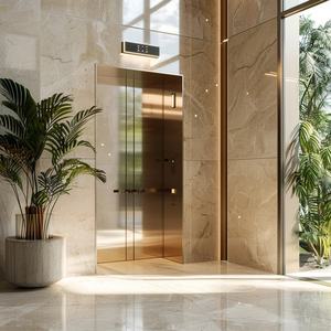 Ascenseur de villa Support technique de luxe en acier inoxydable Type d'origine Fuji - Product Image 4