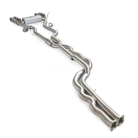 Système d'échappement Catback avec silencieux pour BMW M2 Competition M2C F87 S55 3.0T 2018-2020, en acier inoxydable SS304, avec valve, pour amélioration de voiture de course