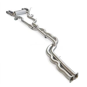 Système d'échappement Catback avec silencieux pour BMW M2 Competition M2C F87 S55 3.0T 2018-2020, en acier inoxydable SS304, avec valve, pour amélioration de voiture de course - Product Image 6