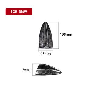Pour <span class=keywords><strong>BMW</strong></span> <span class=keywords><strong>E90</strong></span> 07-12 couverture d'antenne en Fiber de carbone véritable garniture d'<span class=keywords><strong>aileron</strong></span> de <span class=keywords><strong>requin</strong></span> de toit accessoire extérieur - Product Image 2