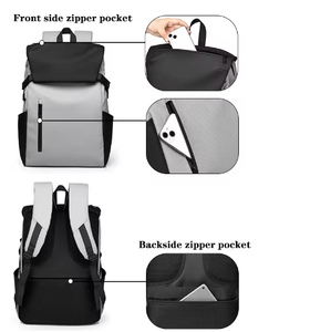 Mochila con Solapa Impermeable de Moda para Hombre, Logotipo Personalizado, Gran Capacidad, Duradera, Diseño Multifuncional PIMO para Viajes de Negocios - Product Image 6