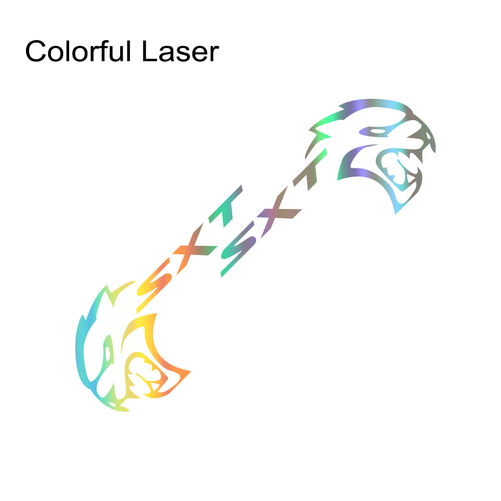 Laser coloré
