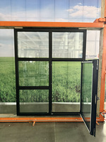 Fenêtres insonorisées à triple vitrage en aluminium de haute qualité MINGLEI pour villa