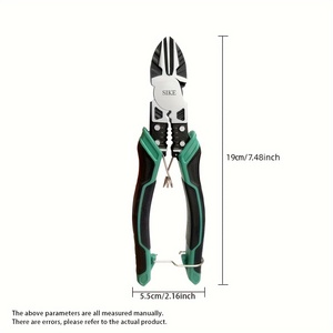 8.5-inch DIY lớp đa chức năng dài kim mũi và thẳng Kìm lao động tiết kiệm Chéo Cắt dụng cụ cầm tay - Product Image 4