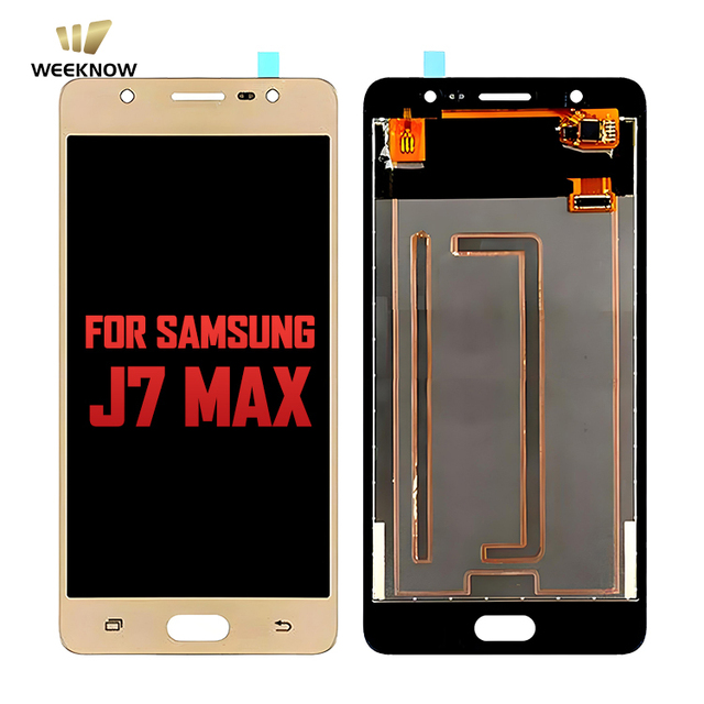 Mobile Phone Lcds for Samsung Galaxy J7 Max Lcd Display Screen Lcd Phone Display for J7 Model for Used Mobile Phones