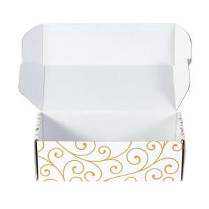 Kotak kue Maera Baratas Set 12 inci tas kotak kosong paket timah susu sekali pakai makan siang 10X10X5 Caja Pochon karton - Product Image 2