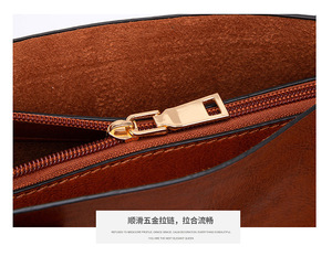 Sac rétro pour femme de grande capacité, sac à bandoulière printemps-automne, sac fourre-tout tendance, sac bandoulière - Product Image 2