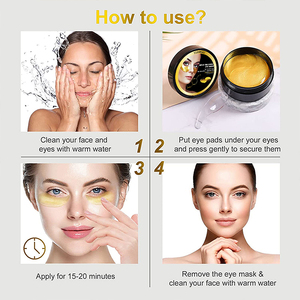 YURHERSU Masker Perawatan Mata Korea, produk laris melembabkan mencerahkan lingkaran hitam di bawah kantung mata - Product Image 5