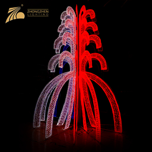 Custom Giant Holiday Decoration Lighting Project RGBW Christmas <strong>LED</strong> <strong>Tree</strong> <strong>Light</strong> - Product Image 2