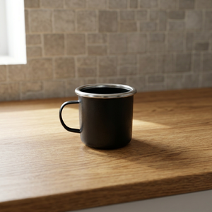 Black & Blue Steel Rim <b>Mug</b> - Product Image 3