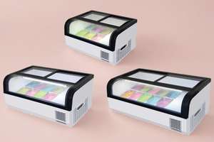 Lot de glaces italiennes de <span class=keywords><strong>table</strong></span> bon marché mini glace profonde congélateur vitrine armoire et réfrigérateur comptoir réfrigérateurs - Product Image 2