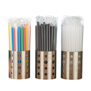 <span class=keywords><strong>Paglia</strong></span> monouso commerciale indipendente imballaggio perla latte tè PP <span class=keywords><strong>paglia</strong></span> spessa e sottile per uso alimentare nero trasparente - Product Image 1