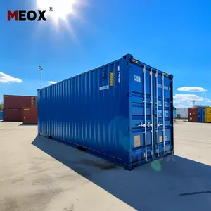 MEOX Customized New 8ft 10ft 20ft 40ft Length ISO CSC BV DNV Dry Maritime Seafreight Cargo Shipping Containers 40fet
