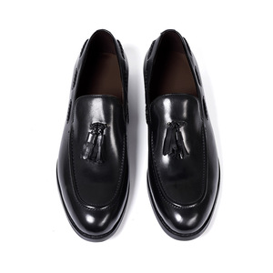 2026 new model men's formal Oxford shoes with top texture business <b>pointed</b>-toe loafers handcrafted luxury leather shoes - Product Image 6