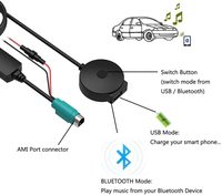 Kit convertisseur stéréo USB pour voiture pour adaptateur de câble Bluetooth pour Alpine KCE - 422I ALP - KCE - 236B CDA - 106Ji