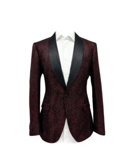 Blazer de luxe pour homme, style britannique, à sequins dorés brillants, simple boutonnage, pour soirées, bals de promo, spectacles et tenues de costume d'affaires, orné de strass - Product Image 1