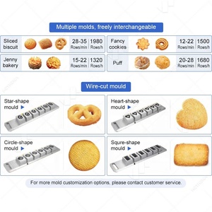 Machine à biscuits semi-automatique électrique pour biscuits chinois, machine à faire des doigts de <span class=keywords><strong>dame</strong></span>, machine à distribuer pour <span class=keywords><strong>boulangerie</strong></span> - Product Image 5