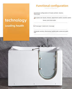 Baignoire de massage avancée avec système de stérilisation à l'ozone, baignoire à remous pour <span class=keywords><strong>centre</strong></span> professionnel de bien-être et de thérapie - Product Image 2