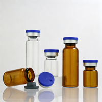 Flacons en verre imprimables personnalisés pour emballages cosmétiques, ampoules en verre avec logo sur mesure pour marques de cosmétiques et emballages de vente au détail