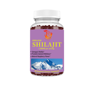 Gomitas de Shilajit OEM ODM para una Salud Cognitiva Óptima, Equilibrio del Estado de Ánimo, Gomitas Herbales con Ashwagandha y Cúrcuma - Product Image 1