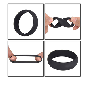 Juego de Anillos para Pene de Silicona de Diferentes Tamaños, Juguete Sexual para Hombre - Product Image 4