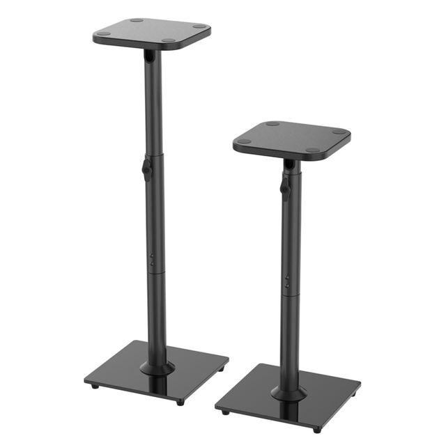 Hot selling Height Adjustable Floor Speaker Stand Compatible with Various Models of Speakers Speaker Stands for Surround Sound