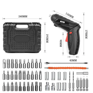Juego de Destornilladores Eléctricos Portátiles Recargables de 46 Piezas, 3.6-4.2V, 2N.M de Torque, Luz LED, Batería de Iones de Litio, Kit de Bricolaje - Product Image 6