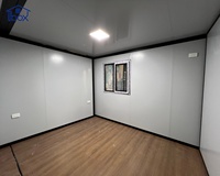 Maisons conteneurs avec véranda, maison conteneur maritime avec patio, kit de maison préfabriquée, cabane préfabriquée, mini-maison, maison mobile préfabriquée