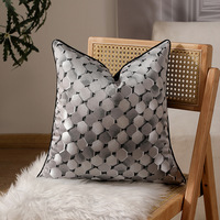 Housses de coussin d'oreiller Jacquard Leaf Designs de luxe 45 CM Nouveaux housses de coussin chaudes