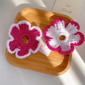 Lazos para el pelo hechos a mano <span class=keywords><strong>de</strong></span> <span class=keywords><strong>ganchillo</strong></span> para niños, banda <span class=keywords><strong>de</strong></span> flor <span class=keywords><strong>de</strong></span> ciruelo dulce, nueva cuerda para el cabello <span class=keywords><strong>de</strong></span> intestino <span class=keywords><strong>de</strong></span> cerdo <span class=keywords><strong>de</strong></span> celebridad <span class=keywords><strong>de</strong></span> Internet para <span class=keywords><strong>Amazon</strong></span> - Product Image 2