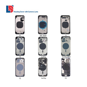 ฝาหลังแบตเตอรี่ประกอบตัวเรือนด้านหลังสำหรับ <span class=keywords><strong>iPhone</strong></span> x <span class=keywords><strong>SE</strong></span> <span class=keywords><strong>2020</strong></span> 11 12 14 Pro 12 MAX 13 15โครงตัวถังกลาง - Product Image 1