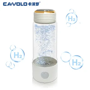 زجاجة مياه هيدروجين 5000 رطل لكل قطعة مزودة بتقنية spe pem مولد جزئي للهيدروجين زجاجة مياه غنية صانع زجاج لصحة