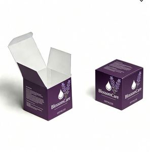 Custom Self-Erecting Rectangle Green Tea Ginger Mint Lemon-Infused Cosmetic <b>Paper</b> <b>Box</b> for 30ml Eye Cream Gift Craft Packaging - Product Image 4