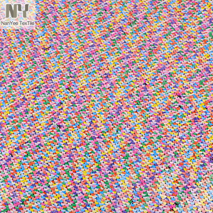 Nanyee Dệt Đa-Màu Sắc 5Mm Cá Quy Mô Kẹo Màu Sequin Vải Cho Túi Trang Trí - Product Image 4