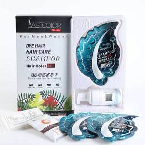 Mousse colorante pour cheveux FULLY FASTCOLOR 3 en 1, soin capillaire, shampooing, coloration semi-permanente sans ammoniaque pour hommes et femmes - Product Image 5