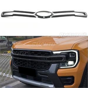 Grille de pare-chocs avant de voiture, grilles de course, grille de pare-chocs ABS, kit carrosserie pour Ford Ranger 2023-2024, accessoires automobiles - Product Image 3