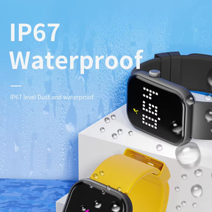 Hot-bán Bluetooth thông minh đồng hồ app điều khiển kỹ thuật số LED Vòng đeo tay nhắc nhở <span class=keywords><strong>iPhone</strong></span> tin nhắn dành cho nam giới phụ nữ bên ngoài làm việc - Product Image 4