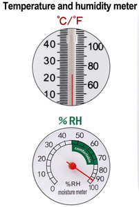 Medidor de Temperatura y Humedad de Plástico para Equipo de Monitoreo de Cría de Aves de Corral, Herramienta de Medición de Doble Función - Product Image 3