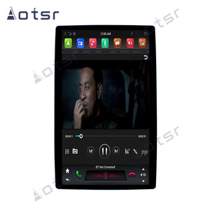 12,8 "Tesla estilo rotación IPS pantalla Universal 2 Din <span class=keywords><strong>Android</strong></span> 9,0 4 + 64GB coche DVD GPS Player Auto Radio estéreo de coche de Control de voz - Product Image 1
