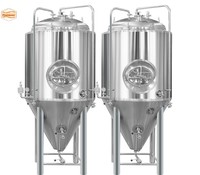 100L 200L 300L 500L 1000L 2000L 3000L 5000L Réservoir de fermenteur de fermentation conique en acier inoxydable à vendre